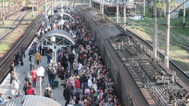 Бронирование билета на электричку