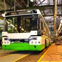 Цех по сборке автобусов